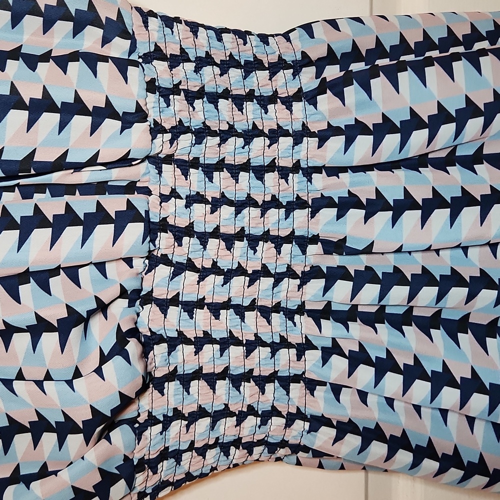 Parker Multi Colored Lightweight Halter Dress Siz… - image 8